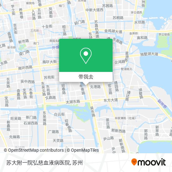 苏大附一院弘慈血液病医院地图