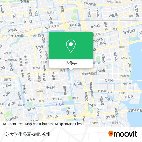 苏大学生公寓-3幢地图