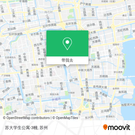 苏大学生公寓-3幢地图