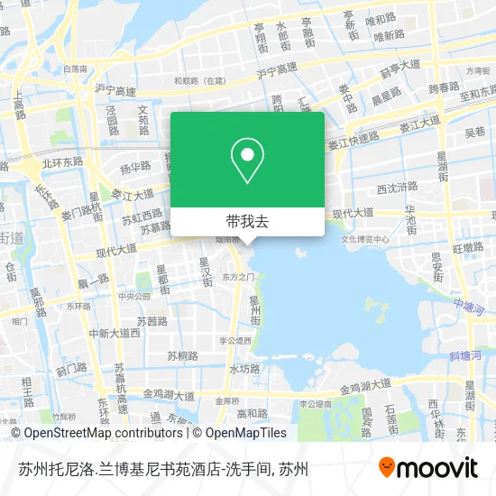 苏州托尼洛.兰博基尼书苑酒店-洗手间地图