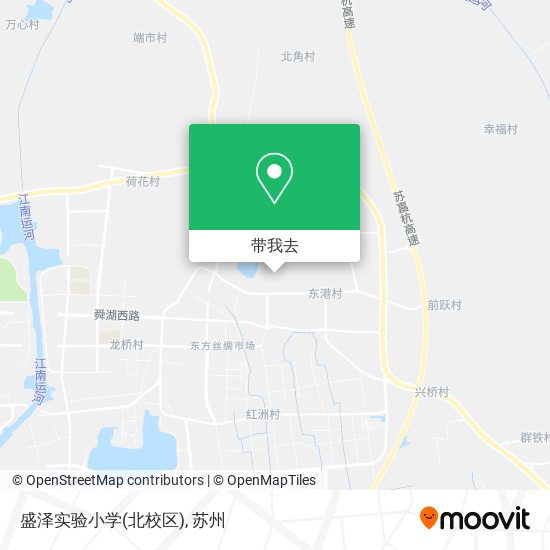 盛泽实验小学(北校区)地图