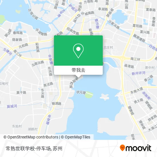 常熟世联学校-停车场地图