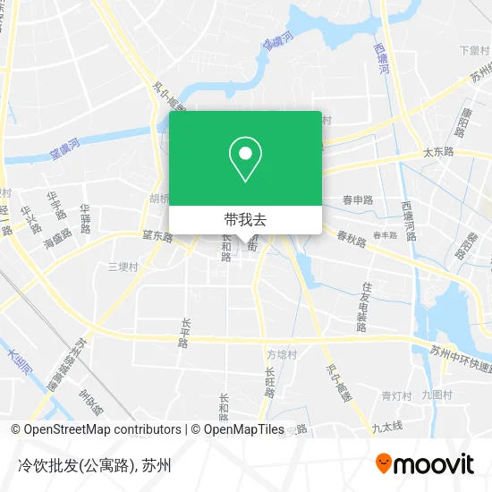 冷饮批发(公寓路)地图