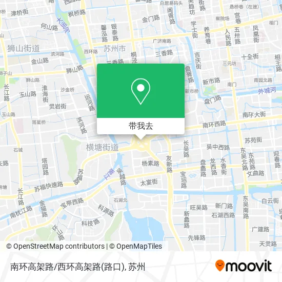 南环高架路/西环高架路(路口)地图