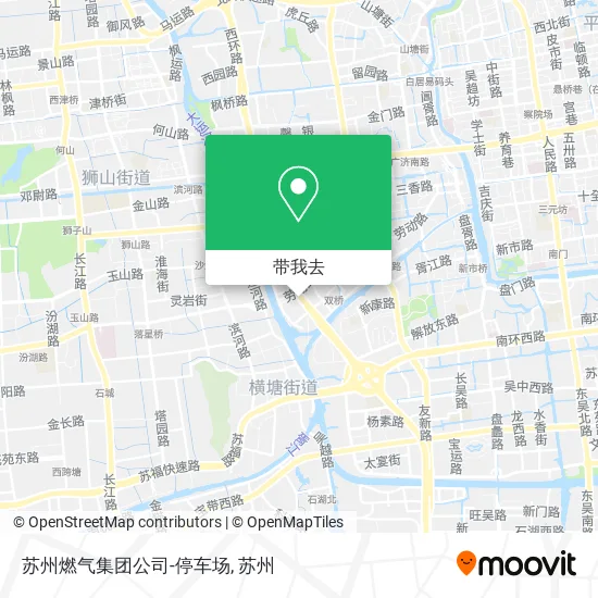 苏州燃气集团公司-停车场地图