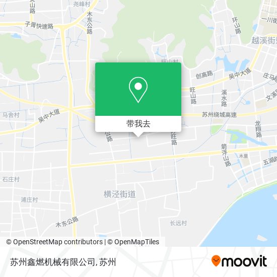 苏州鑫燃机械有限公司地图
