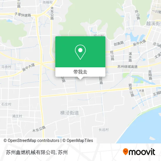苏州鑫燃机械有限公司地图
