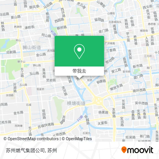 苏州燃气集团公司地图