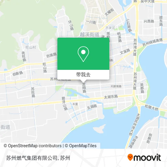 苏州燃气集团有限公司地图