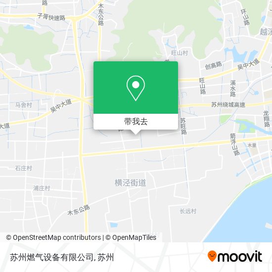 苏州燃气设备有限公司地图
