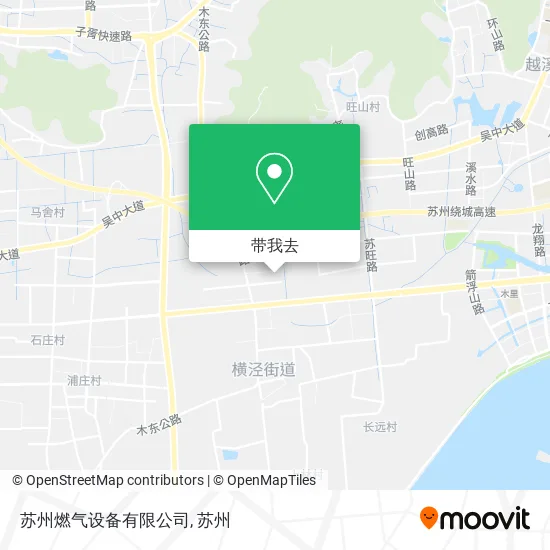 苏州燃气设备有限公司地图