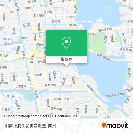 明简止脱生发美发造型地图