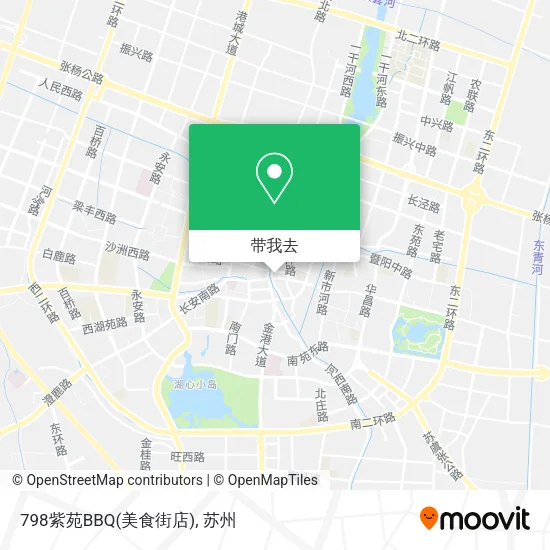 798紫苑BBQ(美食街店)地图