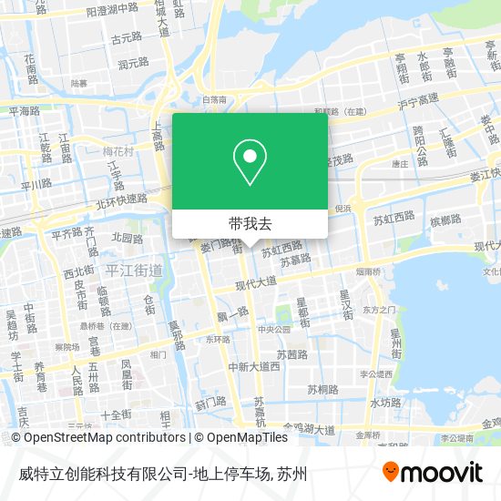 威特立创能科技有限公司-地上停车场地图