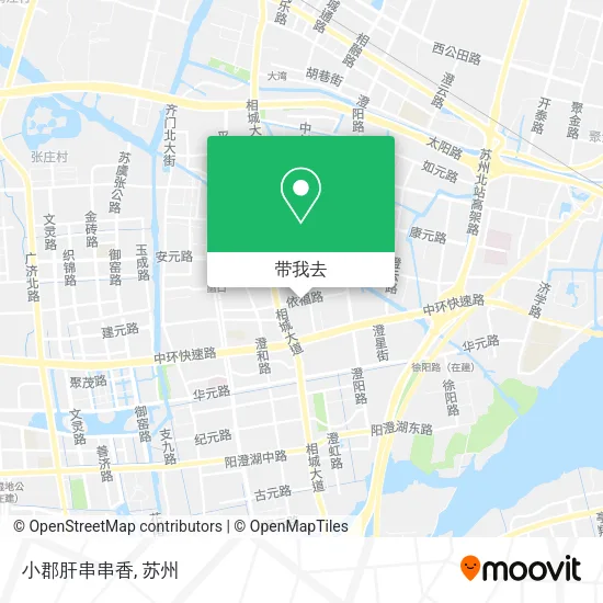 小郡肝串串香地图