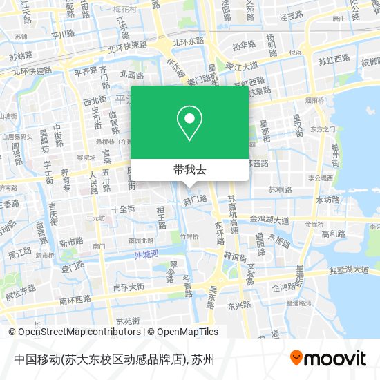 中国移动(苏大东校区动感品牌店)地图