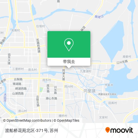 渡船桥花苑北区-371号地图