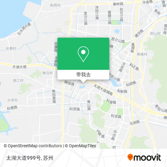 太湖大道999号地图
