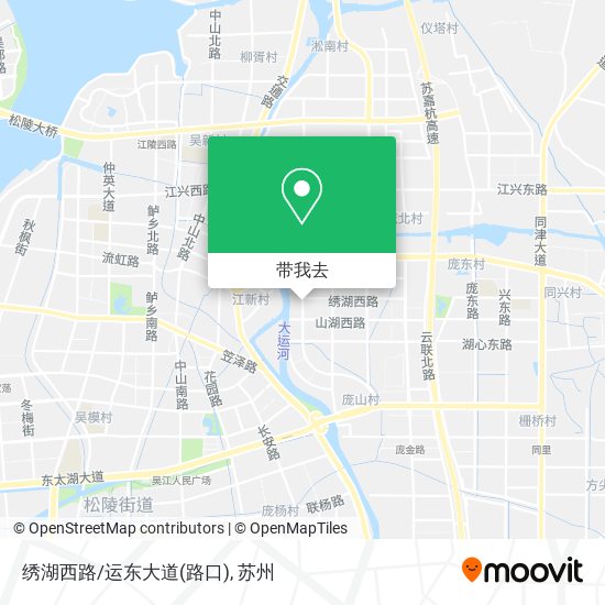 绣湖西路/运东大道(路口)地图