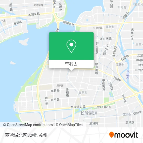 丽湾域北区32幢地图