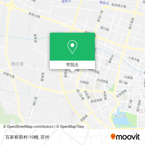 百家桥新村-10幢地图