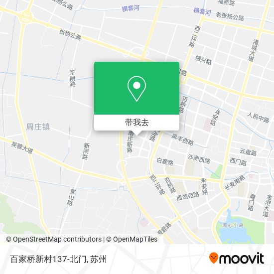 百家桥新村137-北门地图