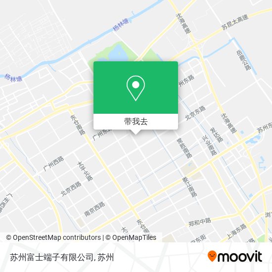 苏州富士端子有限公司地图