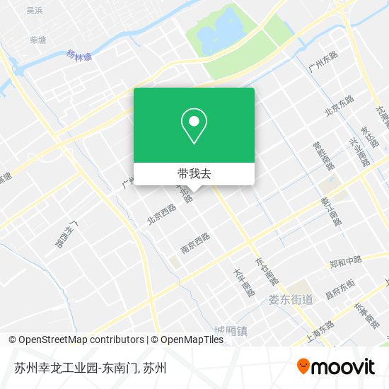 苏州幸龙工业园-东南门地图