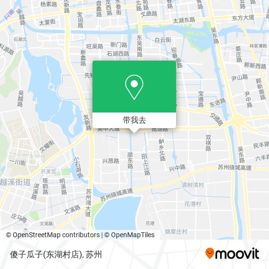 傻子瓜子(东湖村店)地图