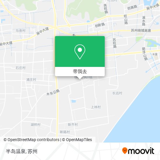 半岛温泉地图
