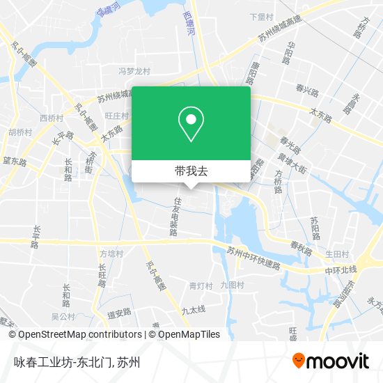 咏春工业坊-东北门地图