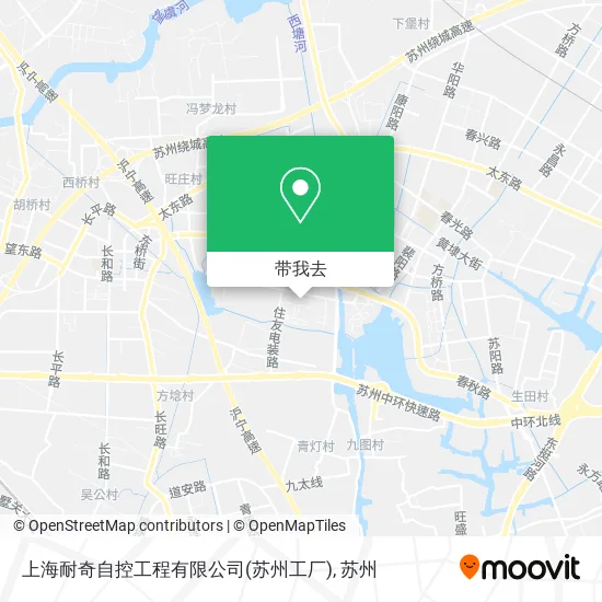 上海耐奇自控工程有限公司(苏州工厂)地图