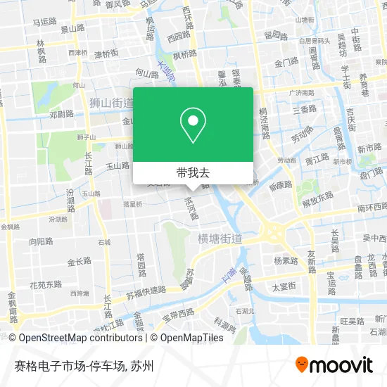 赛格电子市场-停车场地图