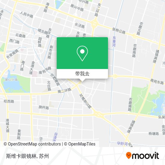 斯维卡眼镜林地图