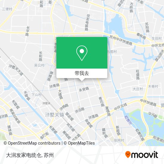 大润发家电统仓地图