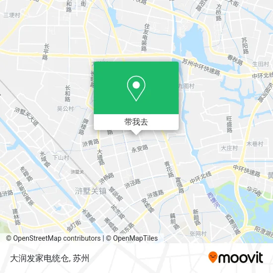 大润发家电统仓地图