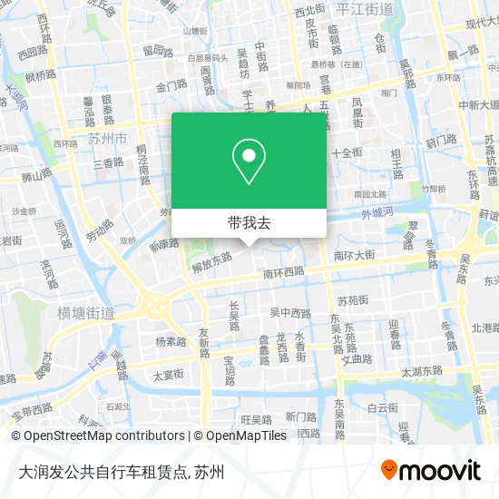 大润发公共自行车租赁点地图