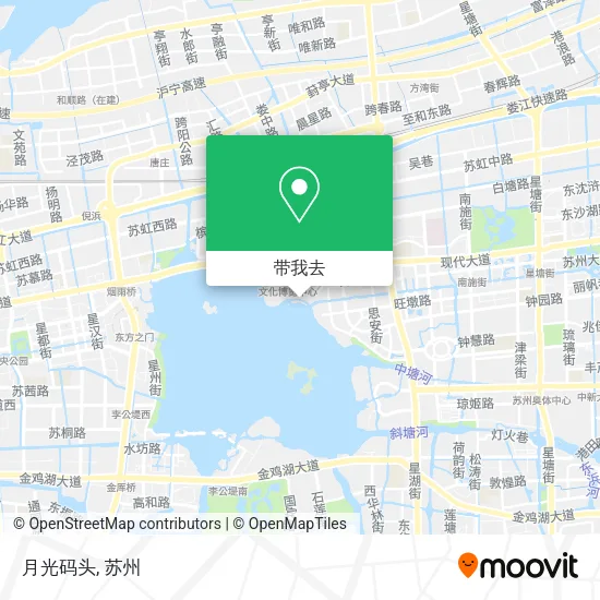 月光码头地图