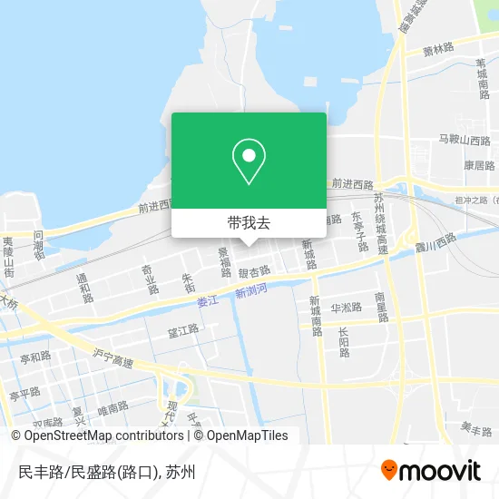 民丰路/民盛路(路口)地图