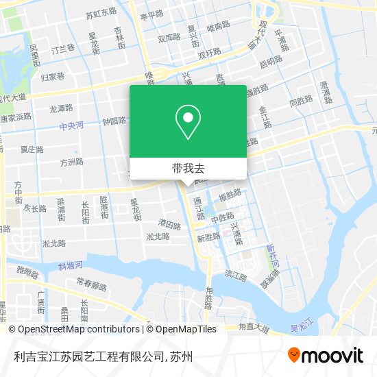 利吉宝江苏园艺工程有限公司地图