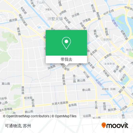 可通物流地图