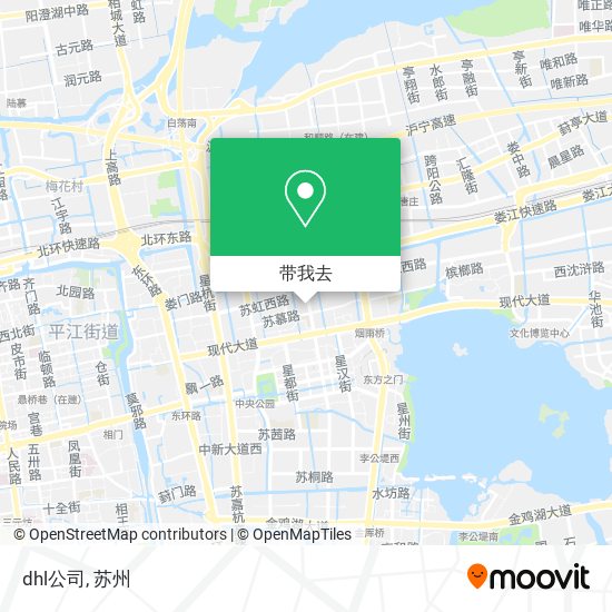 dhl公司地图