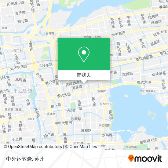 中外运敦豪地图