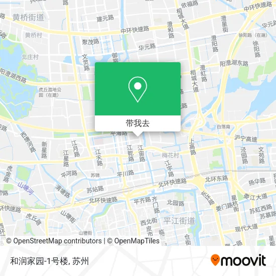 和润家园-1号楼地图