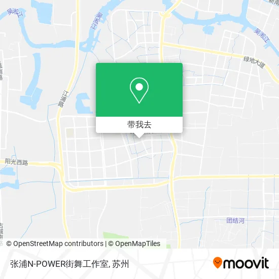 张浦N-POWER街舞工作室地图