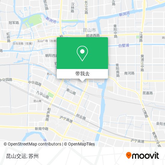 昆山交运地图