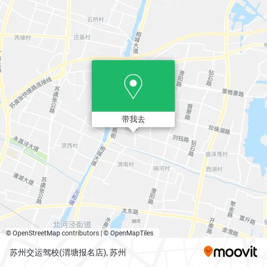 苏州交运驾校(渭塘报名店)地图