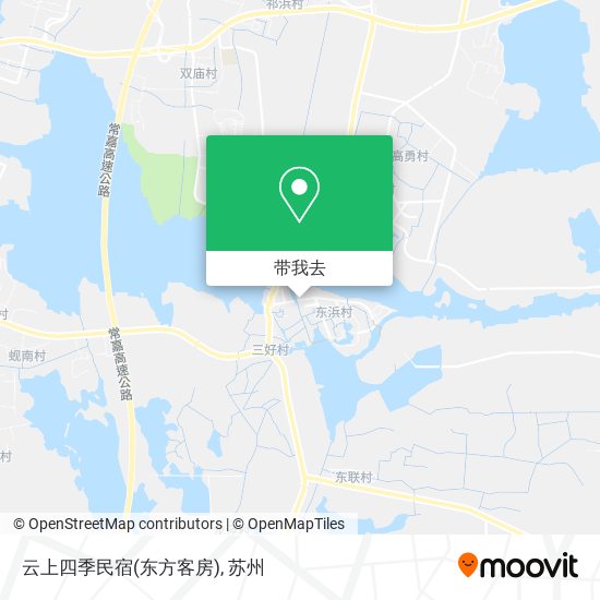 云上四季民宿(东方客房)地图