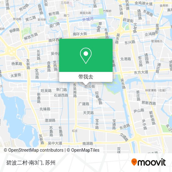 碧波二村-南3门地图