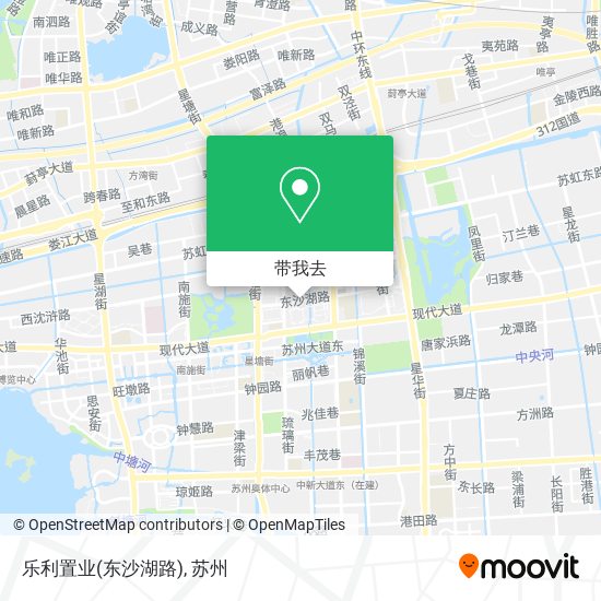 乐利置业(东沙湖路)地图